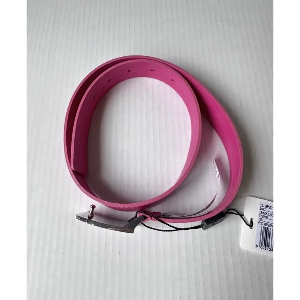 Dolce& Gabbana girl’s hot pink faux leather belt size XL